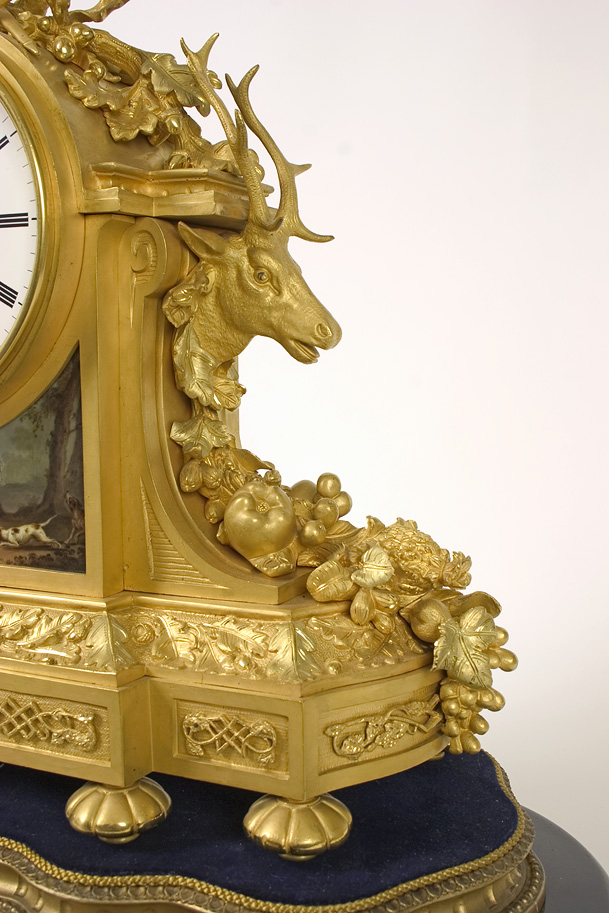 Hunting Scene Clock by Shaw